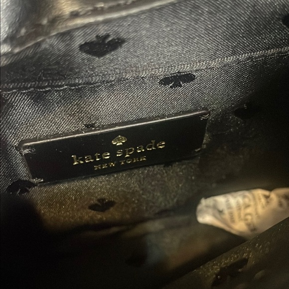 Kate Spade Leopard Print Crossbody Bag - Black and Beige NWOT - Picture 6 of 9